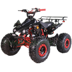 Fully Assembled and Tested! X-PRO Blast 125cc ATV with Fully Automatic Transmission w/Reverse! LED Headlights! Big 19"/18" Tires!