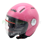 X-PRO<sup>®</sup> Open Face Motorcycle Helmet, Adult Helmet, DOT Approved, ECE R2205 Standard Helmet - Pink, Free Shipping!