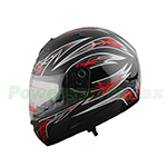 X-PRO<sup>®</sup> Motorcycle Full Face Helmet, DOT Approved Adult Helmet - Black Free Shipping!