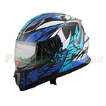X-PRO<sup>®</sup>Helmet Motorcycle Full Face Helmet! Adult Helmets, Street Bike Helmet, DOT Approved, Blue, S-XL, Free Shipping!