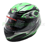 X-PRO<sup>®</sup> Motorcycle Full Face Helmet, DOT Approved ECE R2205 Adult Helmet - Yellow, Free Shipping!