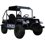 GK-G019 Jeep 200 with CVT Transmission w/Reverse! Electric Start! Disc Brakes, Big 20.5" Wheels!