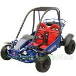 GK-J005 125cc Go Kart with Fully Automatic Transmission w/Reverse, Front and Rear Disc Brake, Big 16"/17" Tires!