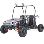 GK-T006 Go Kart with Fully Automatic Transmission w/Reverse, Disc Brakes, LED Lights! Big 16" Wheels!