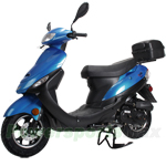 R1826 X-PRO Maui 50cc Moped Scooter with 10" Aluminum Wheels, Electric/Kick Start! Large Headlight! Refurbished, Fully Assembled!