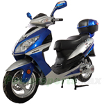 MC-Q02-R1539 X-PRO Fiji 200 EFI Electronic Fuel Injection Scooter with CVT Transmission, 13" Alloy Wheels! Refurbished, Fully Assembled!