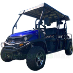 Free Shipping! UV-M36 450 6 Seats Golf Cart Style Utility Vehicle with Automatic L-H-N-R Transmission, Electric Start, Big 24" Aluminum Wheels!
