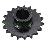 X-PRO<sup>®</sup> 428 Chain 19 Tooth Front Engine Sprocket for 150cc ATVs & Go Karts