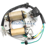 X-PRO<sup>®</sup> 2-Coil Half-Wave Magneto Stator for 50cc-125cc Electric Start ATVs & Dirt Bikes & Go Karts,free shipping!