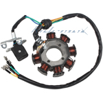 X-PRO<sup>®</sup> 8-Coil Magneto Stator for 200cc-250cc Water/Air Cooled ATVs & Dirt Bikes