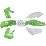 X-PRO<sup>®</sup> Plastic Body Kit KAWASAKI KLX/DRZ 110 Style Pit Bike / Dirt Bike (Green)