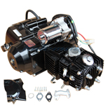 110cc 4-stroke Auto w/Reverse Engine Motor, Electric Start for 50cc 70cc 90cc 110cc Go Karts ATVs, Free Shipping