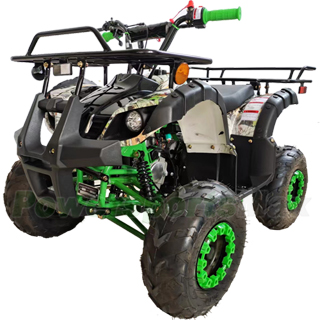 Big 19/18Tires! X-Pro 125cc ATV 4 Wheels Quad 125 ATV Quads with LED Lights Leaf Pink 