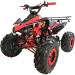 R1775 X-PRO 125cc ATV with Automatic Transmission w/Reverse, LED Headlights, Big 19"/18" Tires! Refurbished, Fully Assembled!