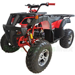 X-PRO 200 Utility ATV with Automatic Transmission w/Reverse, LED Headlight, Big 23"/22" Aluminium Rim Wheels!