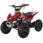 Fully Assembled and Tested! X-PRO Thunder 40cc ATV with Chain Transmission, Pull start! Disc Brake! 6" Tires!
