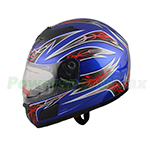 X-PRO<sup>®</sup> Motorcycle Full Face Helmet, DOT Approved Adult Helmet - Blue Free Shipping!