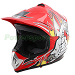 X-PRO<sup>®</sup> Youth Motocross Off-Road Helmet - Red Free Shipping!