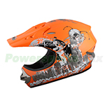 X-PRO<sup>®</sup> Youth Motocross Off Road Cross Helmet, DOT Approved Helmet - Orange Free Shipping
