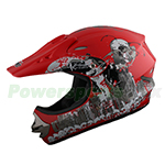 X-PRO<sup>®</sup> Youth Motocross Off Road Cross Helmet, DOT Approved Helmet - Red Free Shipping