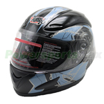 X-PRO<sup>®</sup> Motorcycle Full Face Helmet, DOT Approved ECE R2205 Adult Helmet - Black, Free Shipping!