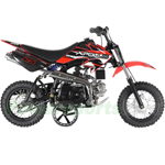 DB-G007 70cc Dirt Bike with Automatic Transmission, 10" Wheels! Electric Start! with Free Training Wheels!