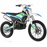 DB-G039 250cc Dirt Bike with 5-speed Manual Transmission, with Headlights Off-Road Racing, Big 21"/18" Wheels!