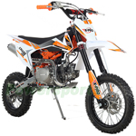 X-PRO Cruise 125cc Dirt Bike with 4-Speed Manual Transmission, Kick Start, Big 14"/12" Tires! Zongshen Brand Engine!