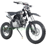 X-PRO X9 125cc Dirt Bike with 4-Speed Manual Transmission, Kick Start, Big 17"/14" Tires! Zongshen Brand Engine!