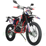 Fully Assembled and Tested! X-PRO Templar 250cc Dirt Bike with All Lights and 5-Speed Manual Transmission,  Electric/Kick Start! Big 21"/18" Wheels! Zongshen Brand Engine!