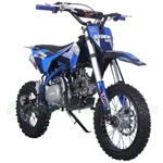 Fully Assembled and Tested! X-PRO Storm 125cc Dirt Bike with 4-Speed Manual Transmission, Kick Start, Big 14"/12" Tires! Zongshen Brand Engine!