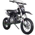 X-PRO Storm 125cc Dirt Bike with Automatic Transmission, Electric Start, Big 14"/12" Tires!