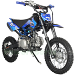 X-PRO Bolt 125cc Dirt Bike with Automatic Transmission, Electric Start, Big 14"/12" Tires!