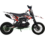 Fully Assembled and Tested! DB-W029 125cc Dirt Bike with Manual Transmission, Big 14"/12" Tires! Kick Start! Disc Brakes!