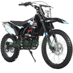 X-PRO Titan 250cc Dirt Bike with LED Headlight, 5-Speed Manual Transmission, Electric/Kick Start! Big 21"/18" Wheels! Zongshen Brand Engine!
