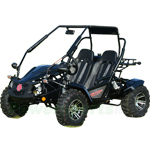 GK-G016 200cc EFI Go Kart with Automatic Transmission w/Reverse! Front 19" and Rear 22" Alloy Wheels!