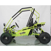 X-PRO 125cc Go Kart Gokart Dune Youth Go Cart with Big 19/18 Wheels! Blue 