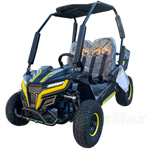 Free Shipping! GK-M46 650W DC Motor Electric Go Kart, 3 Speeds with Reverse! 48V 20Ah Battery Pack.
