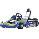 X-PRO Raptor 125cc Go Kart with Semi-Automatic Transmission w/Reverse, Zongshen Brand Engine, 5" Aluminum and Racing Tires!