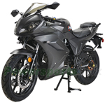 MC-N021 125cc Ninja Motorcycle with Manual Transmission, Electric Start! 17" Wheels! Zongshen Brand Engine! Assembled In Crate!