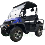 Free Shipping! UV-M27 200 Golf Cart Style Utility Vehicle with Automatic L-H-N-R Transmission, 2 WD Shaft Drive, Electric Start, Big 24" Aluminum Wheels!