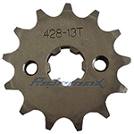 X-PRO<sup>®</sup> 428 Chain 13 Tooth Front Engine Sprocket for 110cc-125cc Dirt Bikes, ATVs, Go Karts