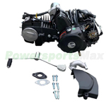 125cc 4-stroke Auto Transmission with Reverse Engine Motor, Electric Start for 50cc 90cc 110cc 125cc Go Karts & ATVs, Free Shipping