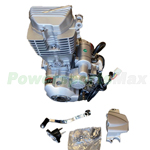 4-stroke 200cc ATV Vertical Engine Motor with Manual Transmission w/ Reverse, Electric Start for 200cc 250cc ATVs