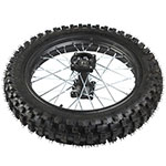 16" Rear Wheel Rim Tire Assembly for 125cc - 250cc Dirt Bikes