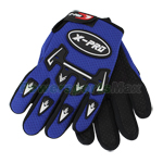 X-PRO<sup>®</sup>Kids Sport Gloves Outdoor Sports Racing Cycling Riding Motorcycle Full Long Finger Children Gloves Blue Pair