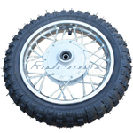 10" Front Wheel Rim Tire Assembly for 50cc 70cc 110cc Dirt Bikes