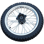 14'' Front Wheel Rim Tire Assembly for HONDA XR50 CRF50 125 Dirt Pit Bike