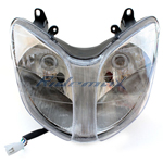 New Headlight Assembly for 150cc & 250cc Scooters 4 Pins plug Head Light,free shipping!