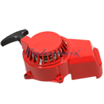 X-PRO<sup>®</sup> Pull Starter for 2-stroke 47cc & 49cc Pocket Bikes, ATVs - Red